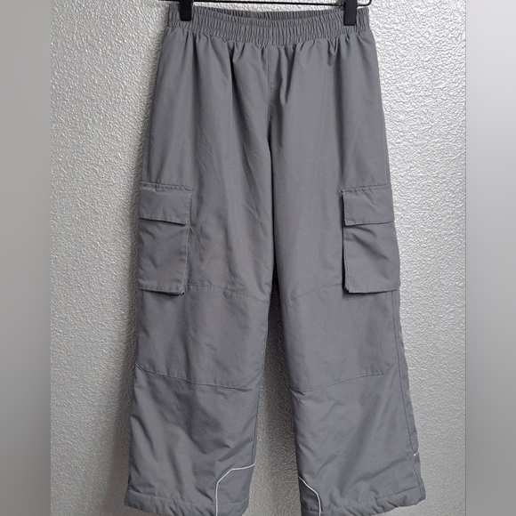 Hanna Andersson Boy's M Grey Snow Pants   Size 8 (130) - Picture 1 of 7